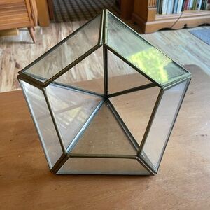 Glass Hexagonal Terrarium